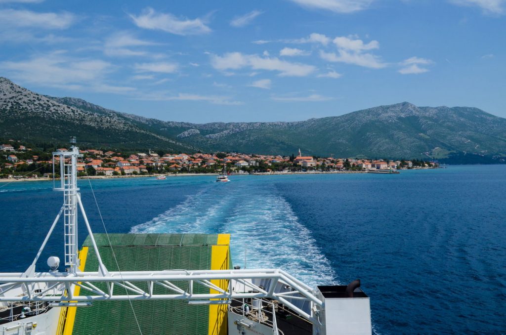 Korcula ferries Vela Luka Split , Ploce Trpanj and Orebic Korcula